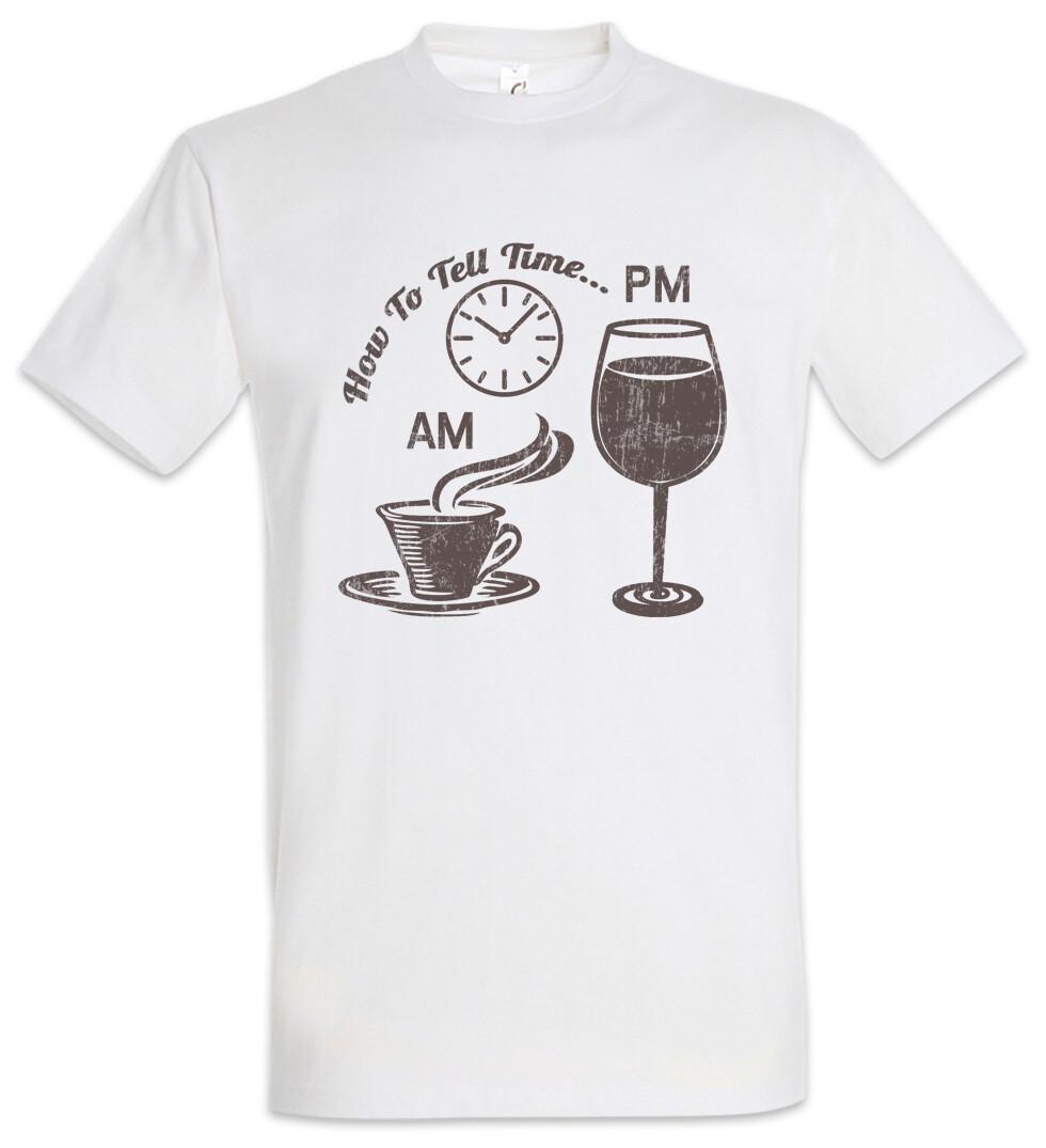 

How To Tell Time T-Shirt Mens Womens Tees Top Drunk Party Alkohol Wasted Intoxicated Drink Fun L