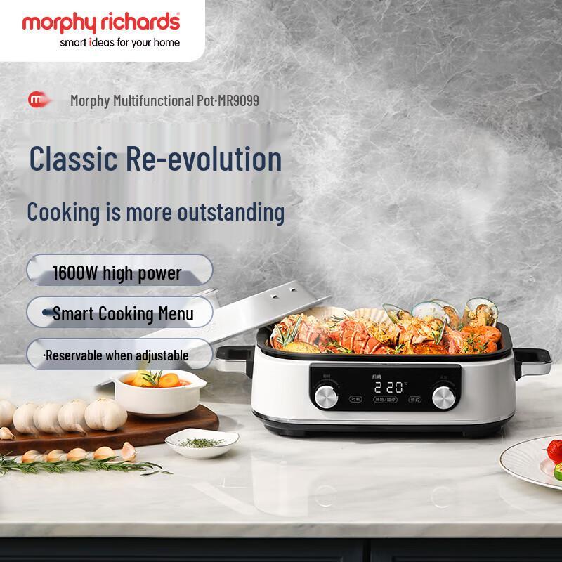 Morphy Richards MR9099 All-in-One Electric Cooker CN plug (adapter included)