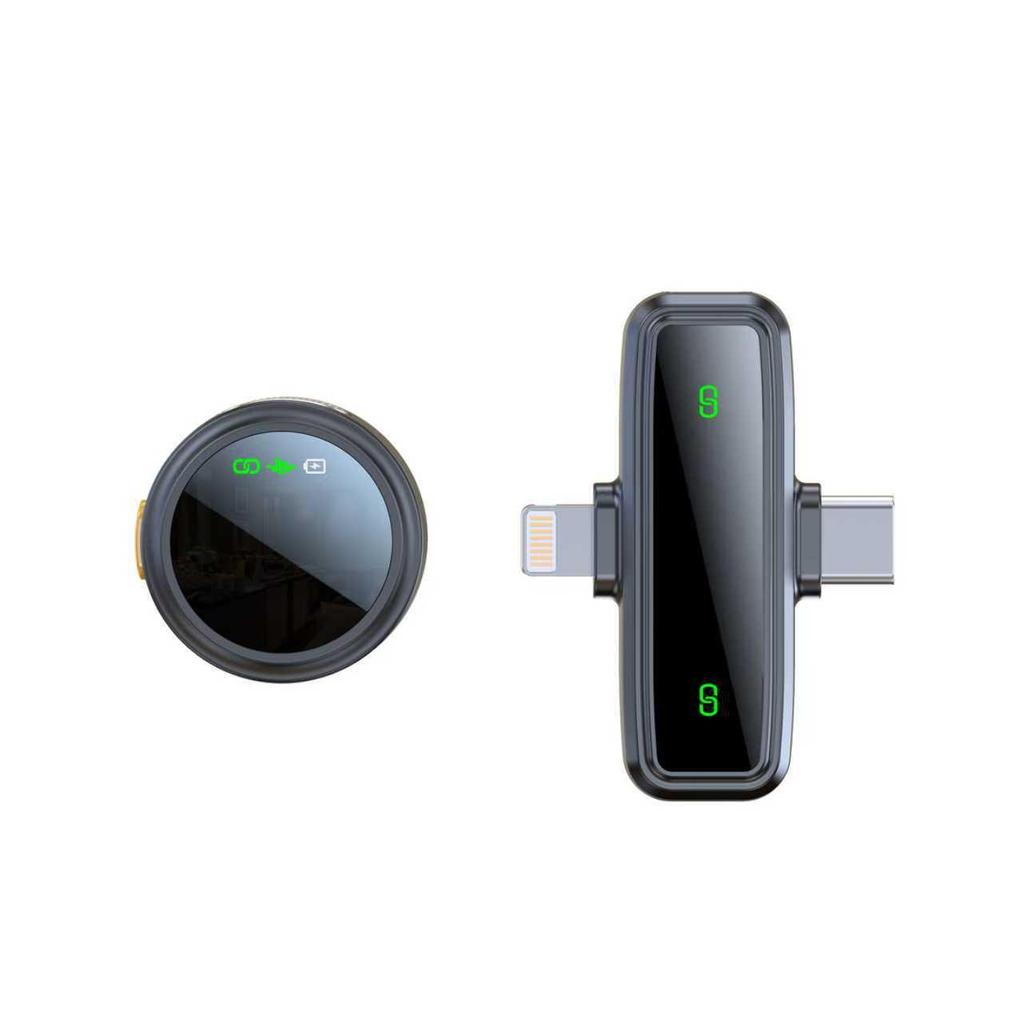 New J81 Lavalier Microphone: Smart Noise Reduction, Wireless J82 Three-in-One Mic