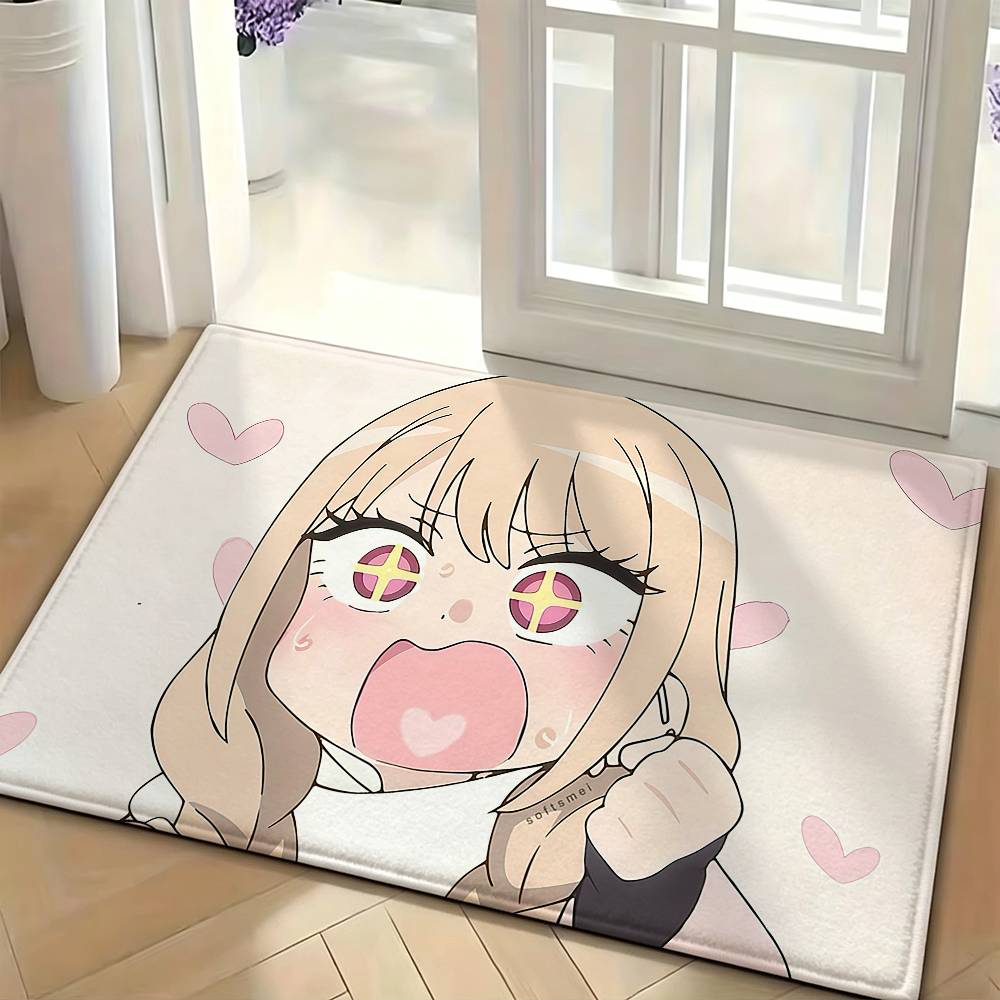 Anime M-My Dress-Up Darling Bedroom Decor Carpet for Living Room Thick Plush Study Floor Mat Home Fluffy Soft Rug