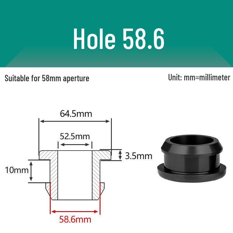 Anello passante protettore per cavi in silicone