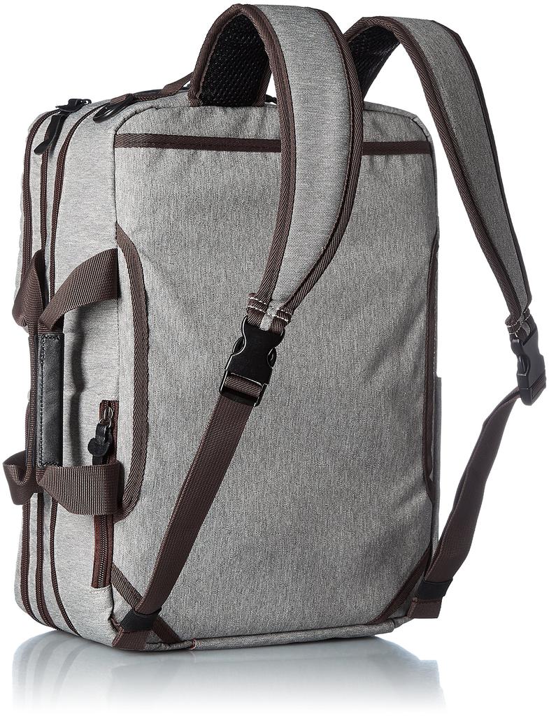 Sand Glass Business Bag, Backpack-Style, Water-Repellent, 4-Way, 1609-3G04, Beige