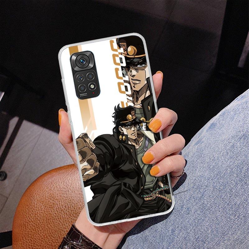 JoJo Bizarre Adventure Anime Phone Case For Xiaomi Redmi Note 15 14 13 12S 12 11 Pro Plus 14S 11S 11E 10 10S 11T 5G Personalized