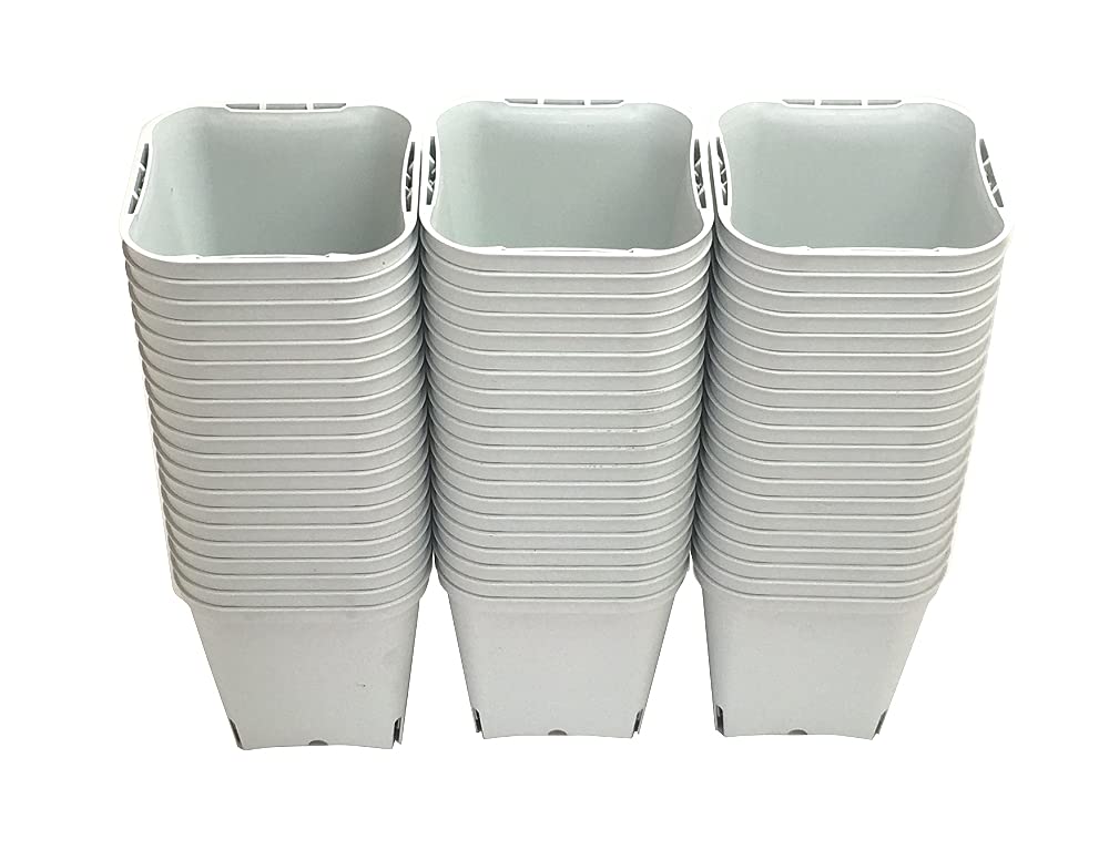 

Горшок жесткий с прорезями 9см Набор из 60 штук Натуральный Lyriconte L-9-03 белый