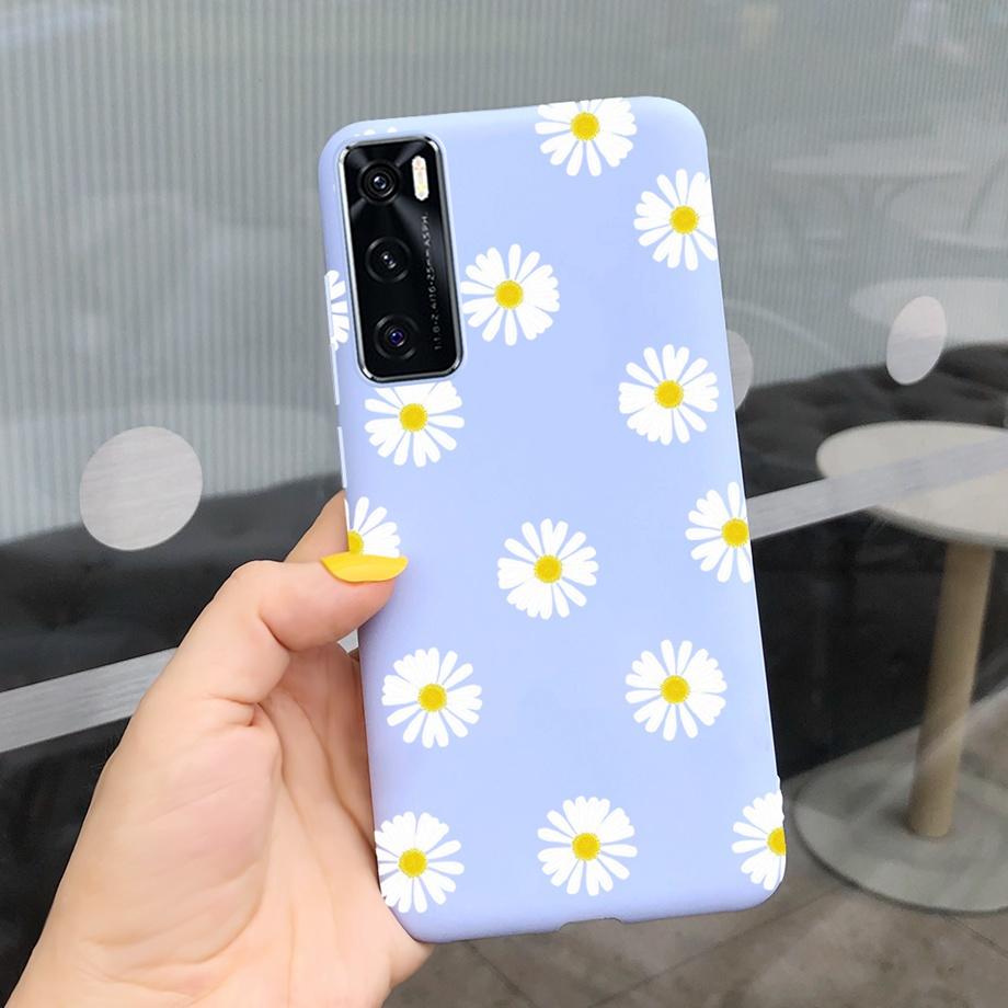 For Vivo Y70 Case 6.44'' Fashion Girls Soft TPU Silicone Back Cover For Vivo Y70 2020 Y 70 With NFC Phone Cases for vivoY70 Bag