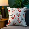 Brand Louboutins Pillow Case Plush Fabric Soft Double Sided Print Sofa Cushion Cover Throw Pillow Coversz,