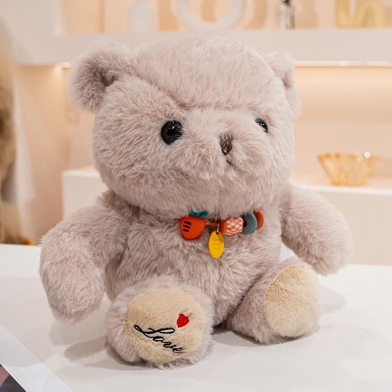 Sitting Cute Posture Bear Plush Toy Cartoon Girl Children Sleep Companion Gift