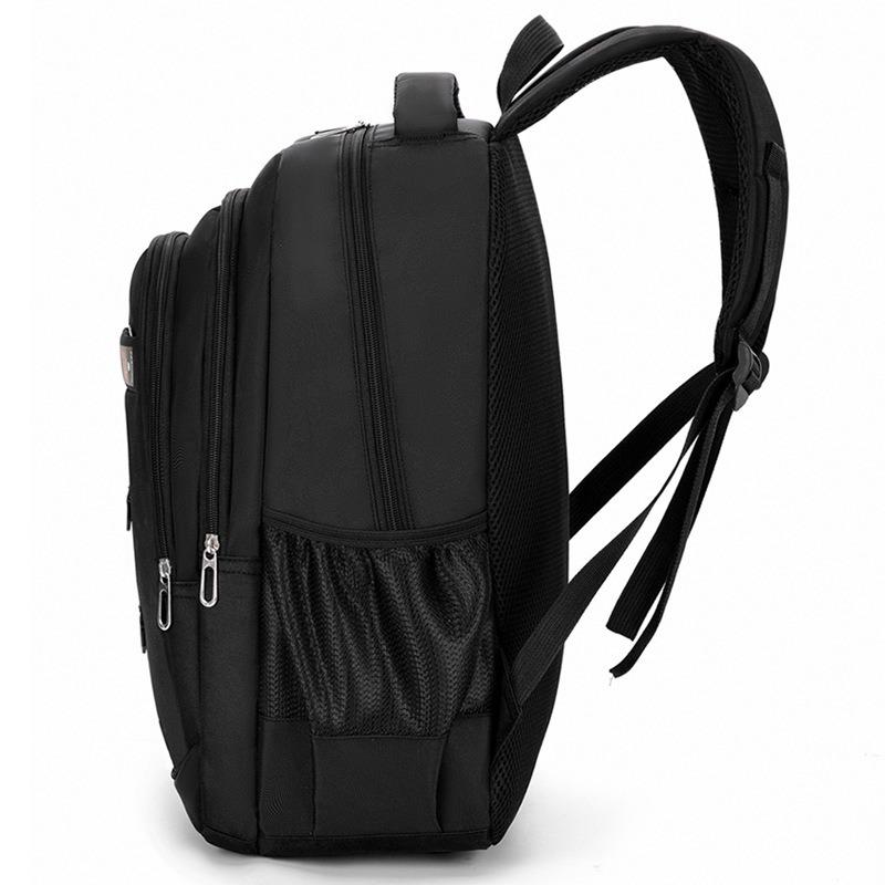 Black backpack computer bag travel backpack student bag leisure business backpack campus bag