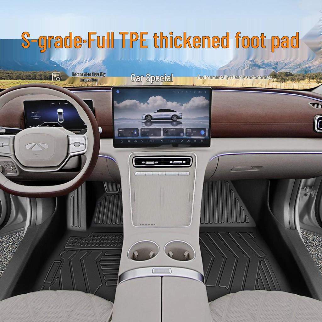 TPE Carpet Accessories for 2025 Chery Fengyun A9L Interior Modification