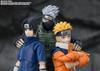 TAMASHII NATIONS NARUTO Uchiha Sasuke Genius Ninja mit Uchiha-Blut, 135 mm, bemalte bewegliche Figur, BAS64937 SHFiguarts – – Ca.. ABS und PVC