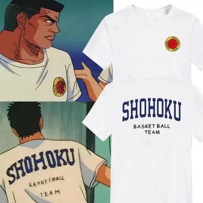 Γραφικό T-shirt Ιαπωνικό Άνιμε Slam Dunk Ομάδα Μπάσκετ Shohoku Sakuragi Hanamichi Υπερμεγέθης μπλούζα Cosplay Unisex Ρούχα