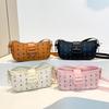 High-end printed women's bags, new trendy niche fashion armpit bags, high-end versatile shoulder messenger bags