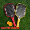 Pickleball Paddle 16MM Pickleball Racket Carbon Fiber for Beginners Attackting Polymer Power Core Enhanced Power&Spin&Control
