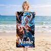 Custom O-One Piece Stylish Printed Beach Towel,a Quick-drying, Absorbent Mat Suitable for the Beach, Pool, Gym, and Travel Fans Gift
