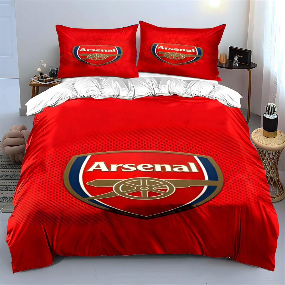 Arsenal Logo with Cannon. Bedding Sets Duvet Cover Sets Duvet Covers Pillowcases(1 * Duvet Cover 2 * Pillowcases Without Duvet Insert)