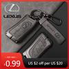 Interior Stickers Car Key Case Cover Protector Shell Bag For UX250 UX260 Es Es350 UX200 UX250h ES200 ES300h ES350 US200 US