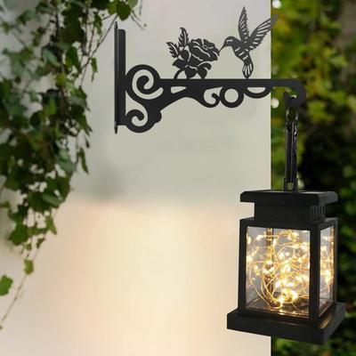 Hanging Plants Bracket Wall Planter Hook with Screws Stable Structure Rust-Proof Easy To Install Bird Feeders Wind Chimes Hanging Hook