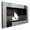Wall Mounted Bioethanol Fireplace GOLF QUBE TÜV with Glazing