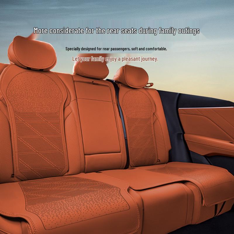 Changan Deep Blue S05 Seat Cushion - Original Car Color, Breathable, Four Seasons Comfort.