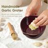 Handgemaakte Knoflookrasp Schaal Handmatige Knoflookmolen Steelverwijderaar Knoflookpers Maaltijd Buiten
