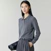 Luxurious 100% Pure Cashmere Lapel Sweater: Thick Knit Business Casual Jumper for Autumn/Winter