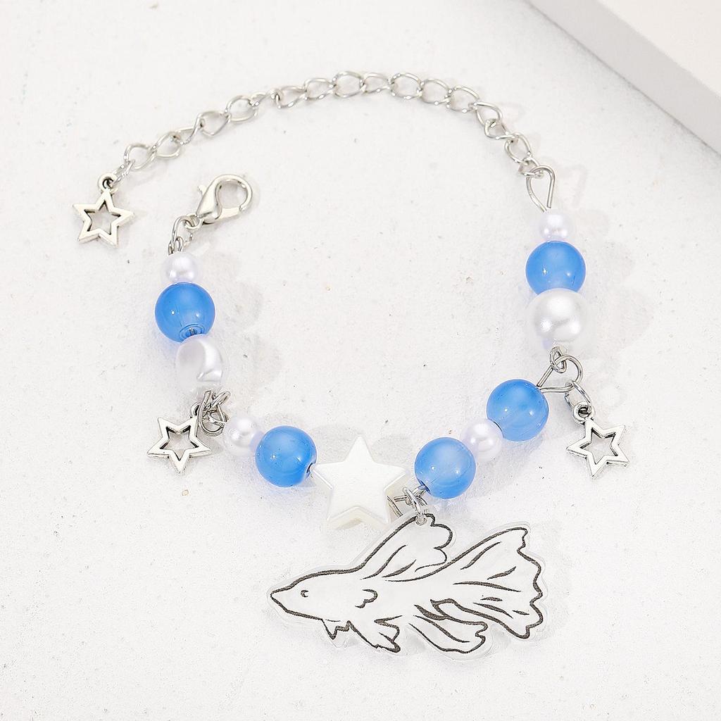 Heißverkaufendes Punk-Stern-Armband: Spicy Girl Gitarre & Herzförmiger Schmuck für Paare & Beste Freunde