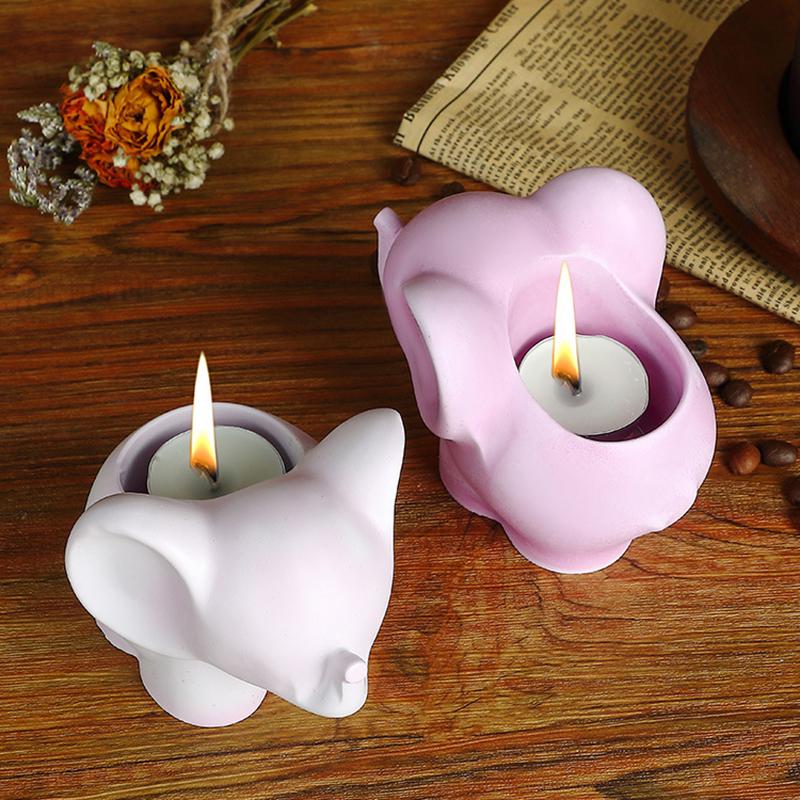 Elephant Shape Silicone Planter Pot Mold Diy Cactus Succulent Planters Mould Gypsum Clay Epoxy Resin Vase Molds