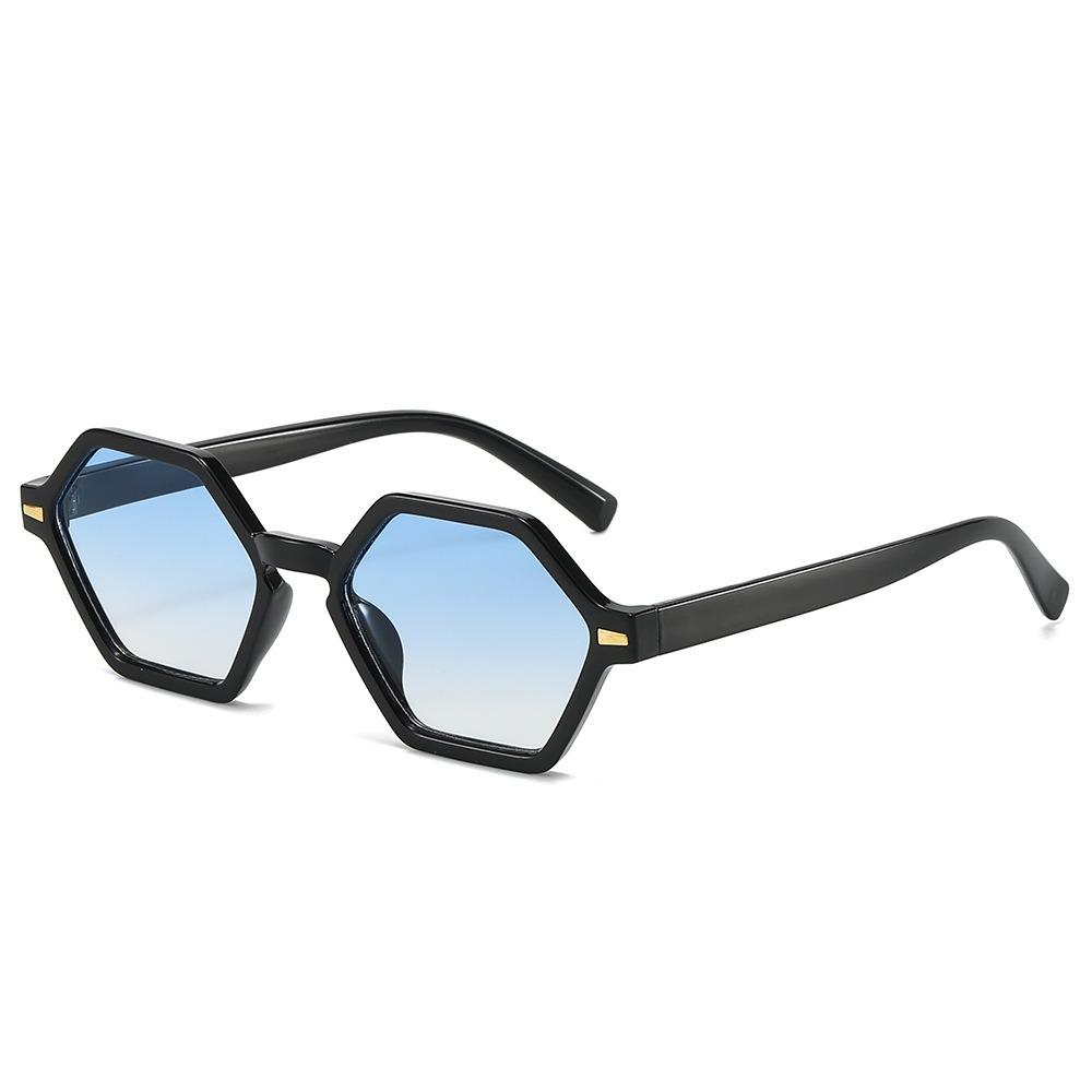 Polygon Vintage Simple Sunglasses Women Men Classic Fashion Sun Glasses Daily Commute Driving Shade Glasses