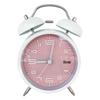 4-Inch Metal Silent Alarm Clock with Night Light - Ideal for Students and Children, Desktop Charging Silent Alarm Clock