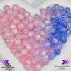 10Pcs 10mm UV Reactive Cat Eye Resin Beads Vibrant Color for DIY Necklace Bracelet Earring Handmade Jewelry Crafts