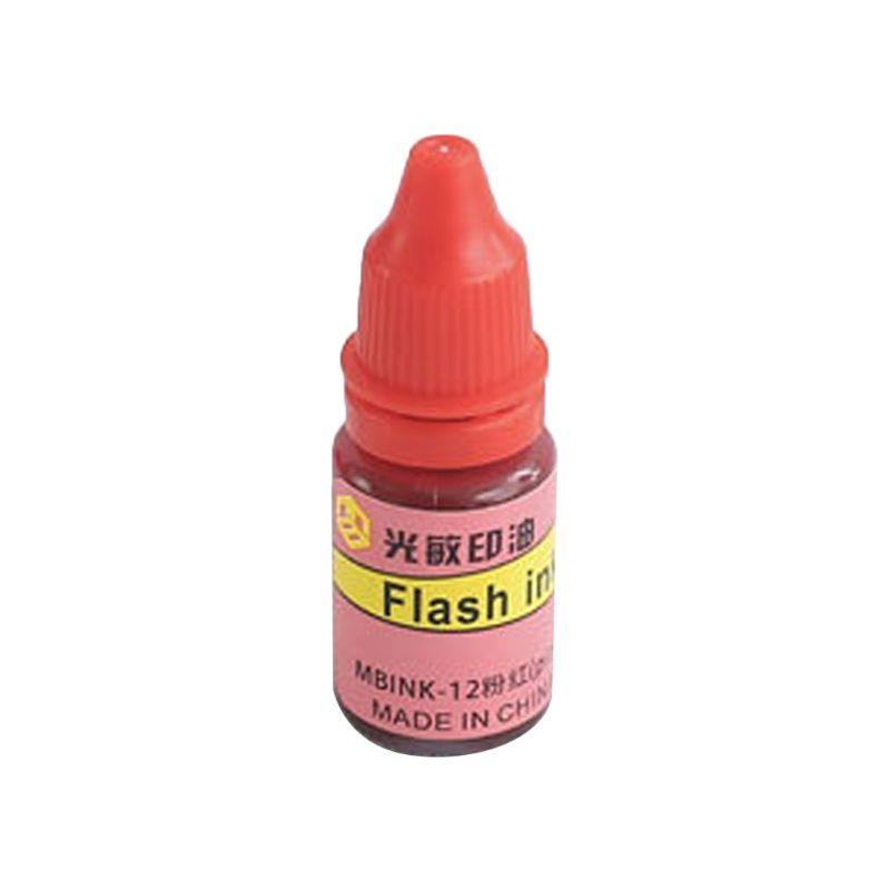 10ml Flash Refill For Photosensitive Seal Stamp Oil Stamping Machine DIY Off