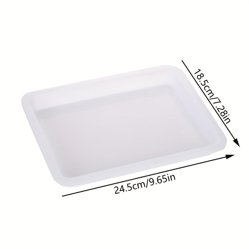 10pcs Plastic Art Trays Durable PP Material 5 Colors for Crafts Beads DIY Projects Painting Jewelry Storage Bead Organizer Boxes