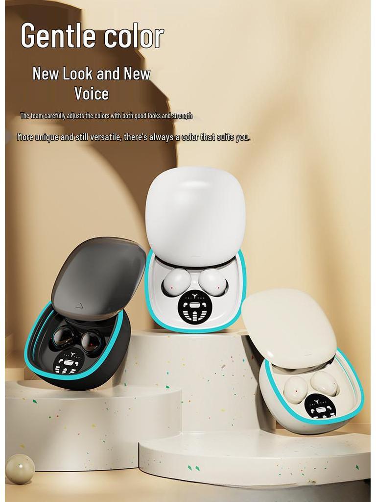 Wireless Mini In-Ear Headphones with Deep Bass and Extended Battery Life for Comfortable Sports Use