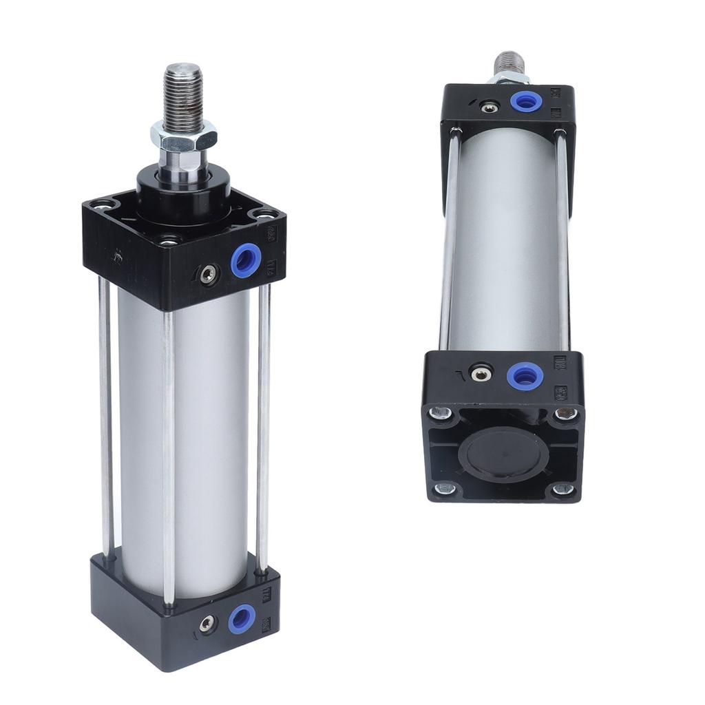 Air Cylinder Pneumatic Double Action Single Rod Aluminum Alloy with Magnet SC50‑100‑S