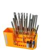 1Pcs Screwdriver Head Storage Toolbox Hole Board Screwdriver Stand Hex Shank Organiser Drill Holder 50 Holes Bit Organiser
