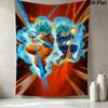 Dragon Ball Super Wandteppich Ästhetischer Wandbehang Bedruckter Stoffdecke Dekorative Wandteppiche Für Schlafzimmer Wohnzimmer Heimdekoration