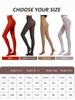 1Pair New Hot Fashion Women'S Sexy Thin Tights Lady Transparent Black Stocking Panties Pantyhose Breathable Long Thin Stockings