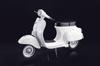 PLATZ Italeri Vespa 125 Primavera with Japanese instructions Plastic model assembly kit IT4633 1/9 (Vintage Series)