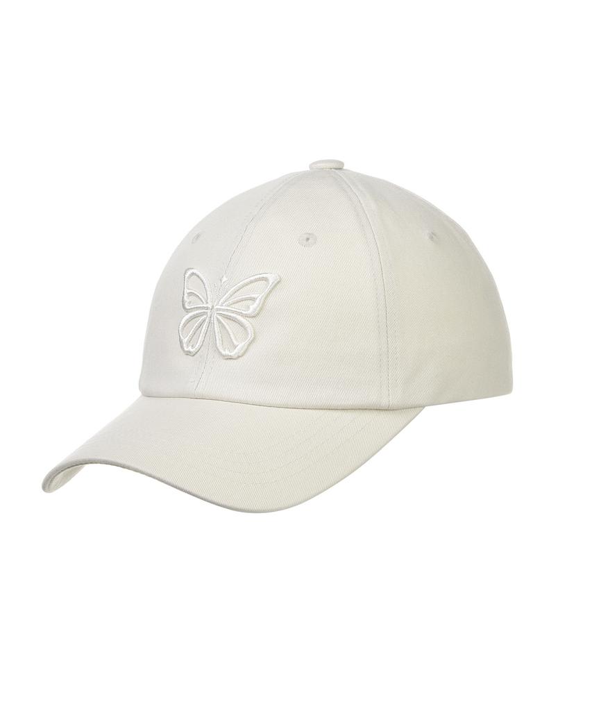Nigaennikol Vintage Butterfly Blink Ball Cap_Beige
