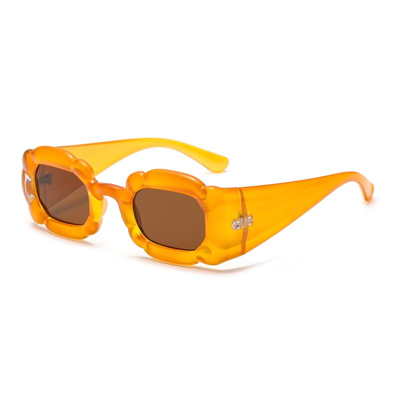 New UV Resistant Polygonal Frame Punk Sunglasses Fashion Personalized INS Eyewear for Women Party Glasses Trendy
