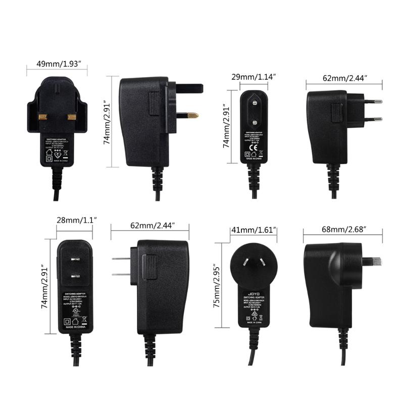 AC100V-240V DC9V 1.2A Speaker Power Supply Adapter Charger for Trolley Box Speaker Sound Horn Supply Plug