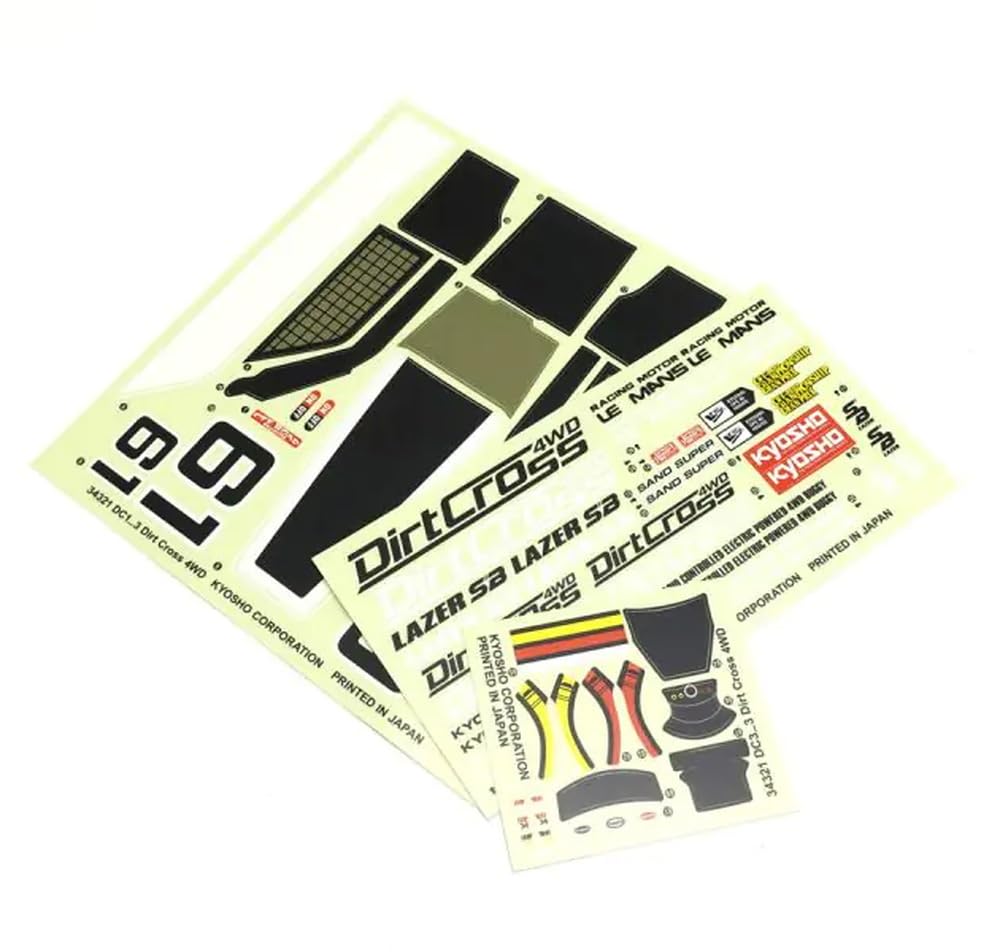 Kyosho Decal SB Dirtcross LAD04 (LAZER 4WD)