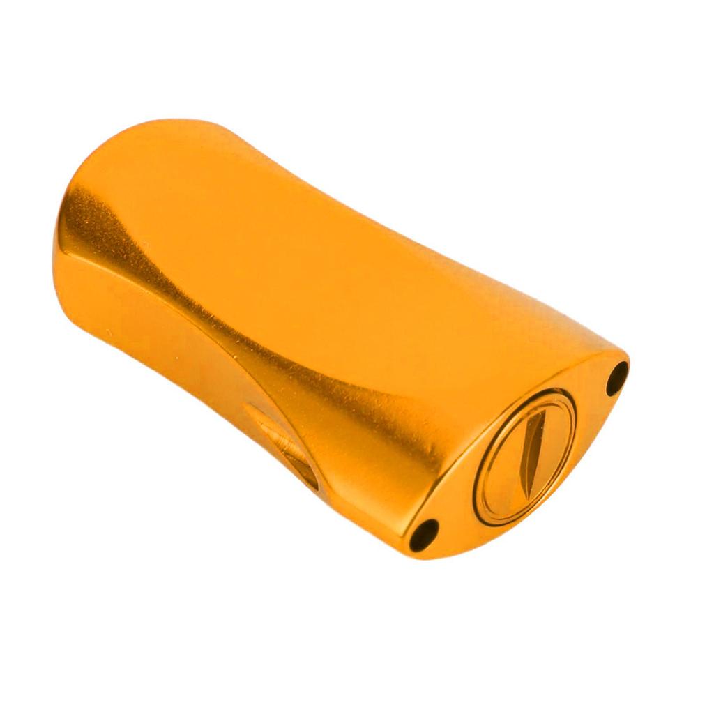 Fishing Reel Knob Replacement Flat for Lure Sea Fishing Handle Accessories Aluminum Alloy Gold