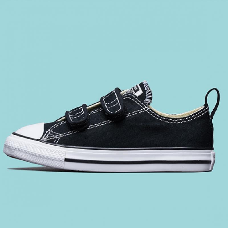Converse Toddler Velcro Low Sneakers Black 7v603c