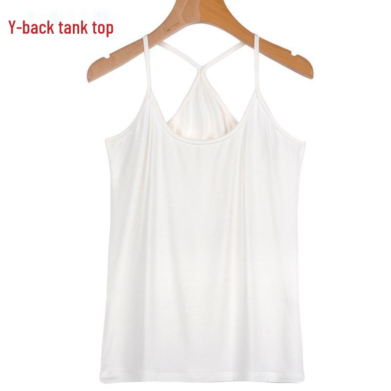 Women's Slim Fit Spring & Summer Solid Color Camisole Vest