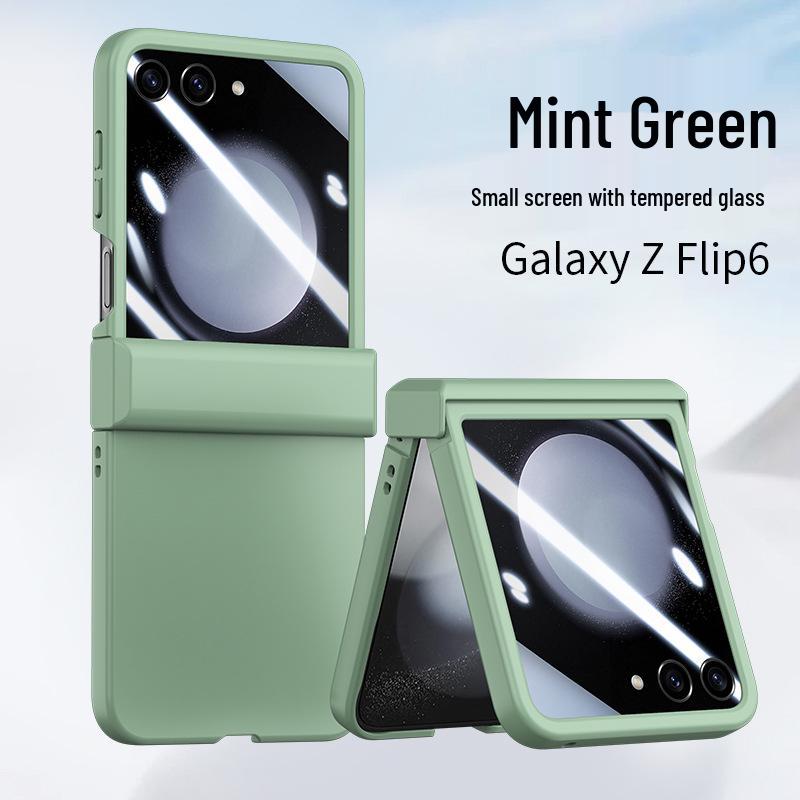 Samsung Z Flip7 Skin-Feel Three-Piece Protective Case Set for Flip4/5