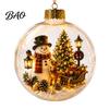 Decorative Pendants for Bedroom Lighted Christmas Star Ornaments Holiday Tree Decoration, Acrylic Shatterproof Hanging Decor Seasonal Wall Fireplace