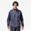 Mizuno Breath Thermo Warmer Training Light Navy Jacket, Heat-Generating Material, 32MEC541, Men's,