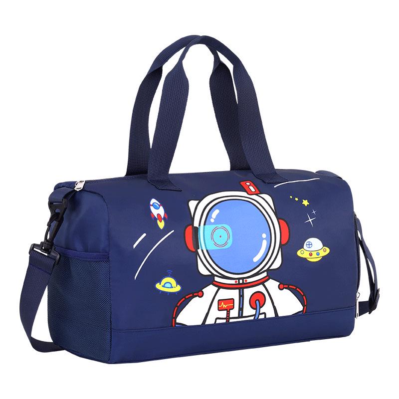 Children's Waterproof Beach Bag with Wet/Dry Separation, Large Capacity for Boys and Girls