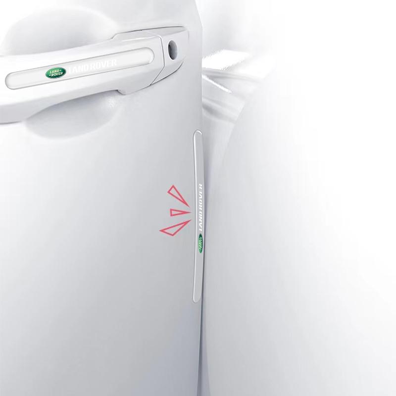 4 Stück Transparenter Autotür-Antikollisionsschutz Stoßstangenleiste Aufkleber für Land Rover Range Rover Defender Freelander Discovery 1 2 3 Rover L322 L405